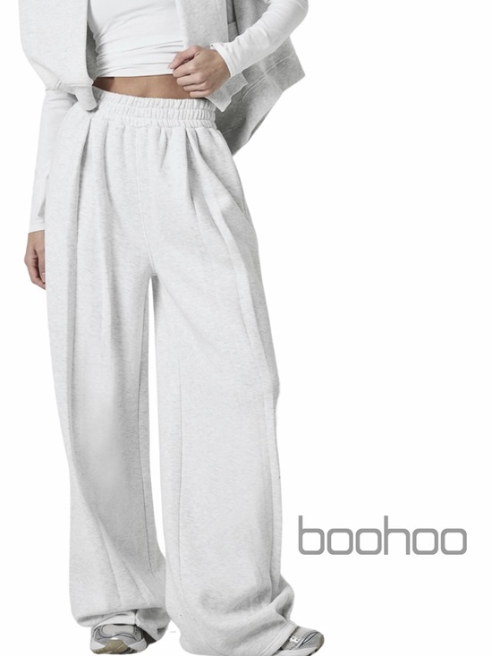 Boohoo Pants - BOOHOO new High Waist Pleated Straight Leg Tall Jogger